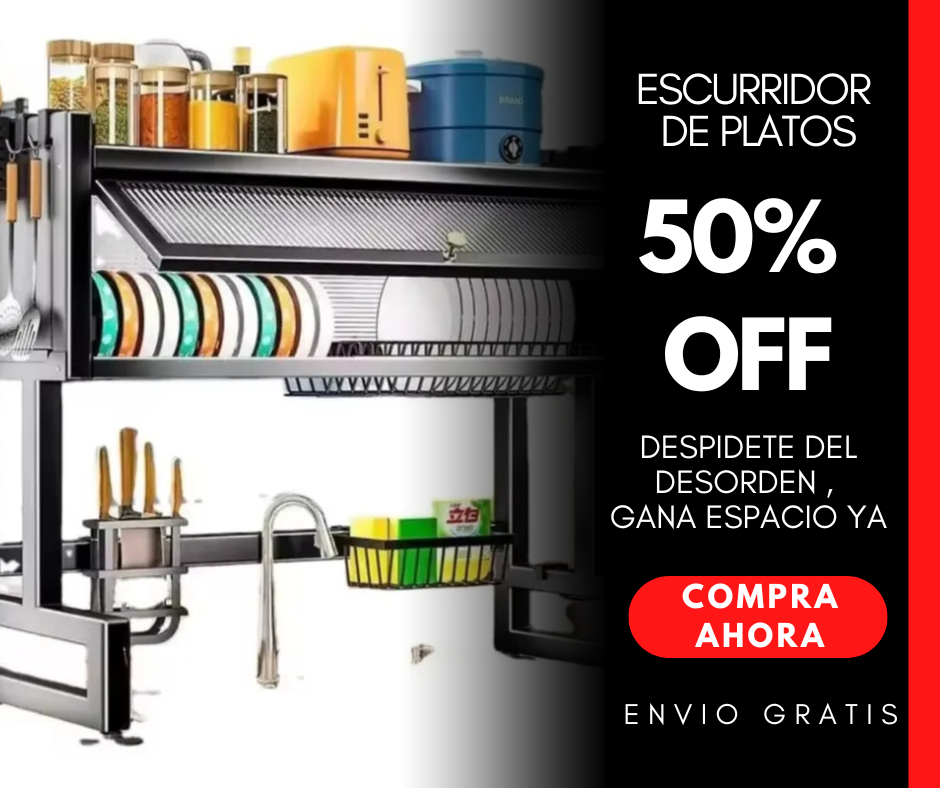 ESCURRIDOR DE PLATOS