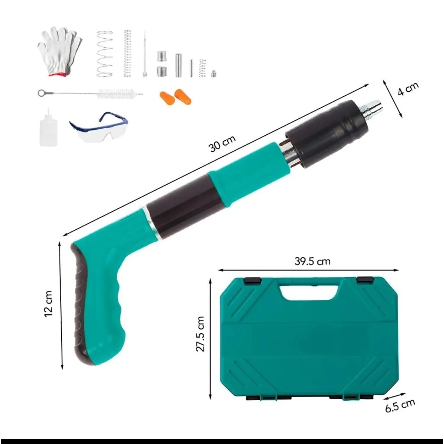 PISTOLA DE CLAVOS FULMINANTES